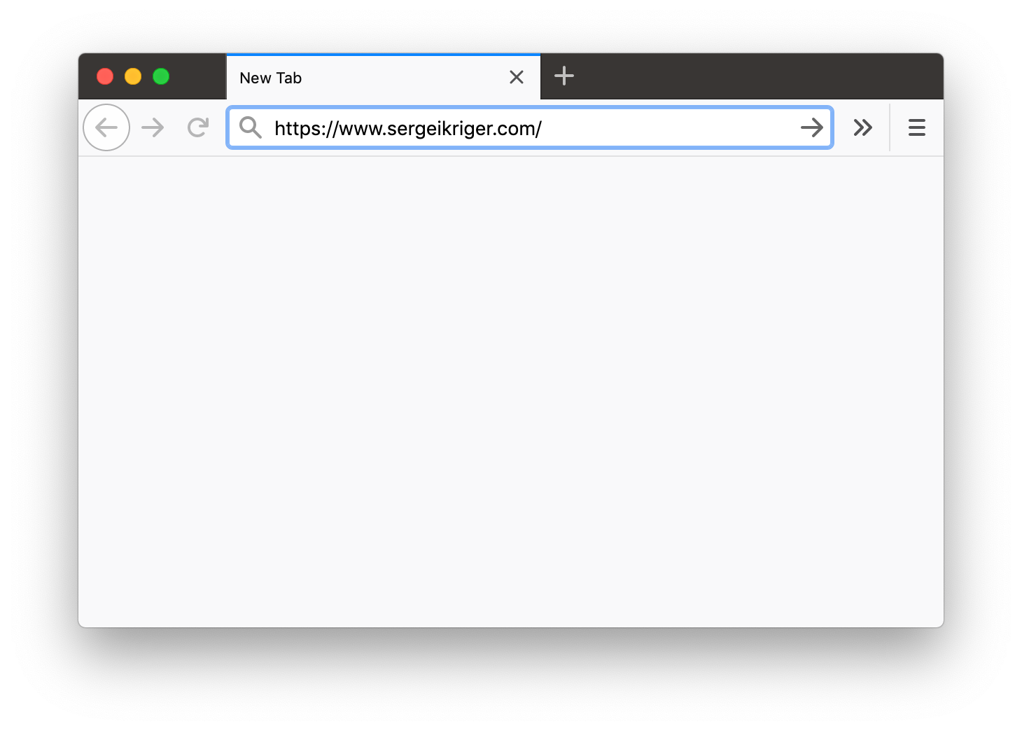 URL in the address bar.